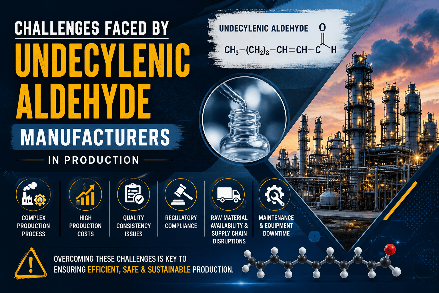 Challenges Faced by Undecylenic Aldehyde-Manufacturers