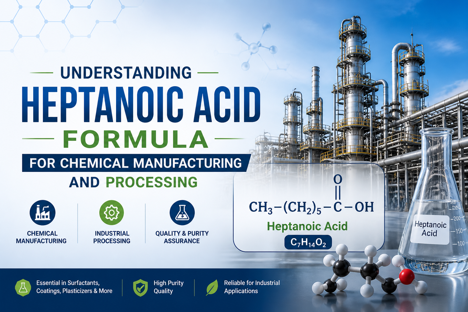 Heptanoic Acid Formula