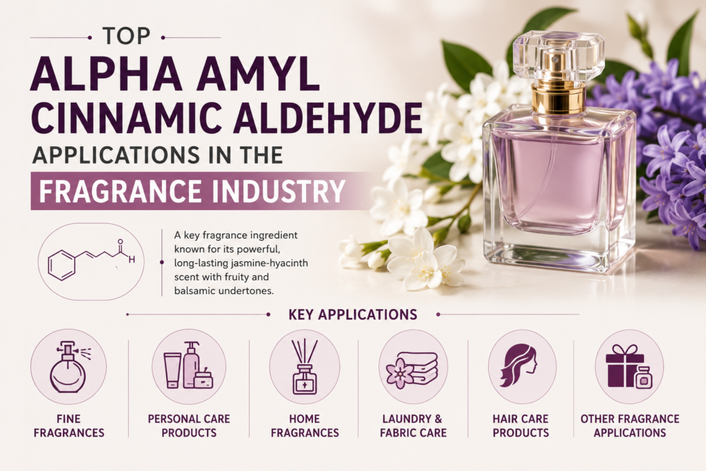 Top Alpha Amyl Cinnamic Aldehyde Applications in the Fragrance Industry