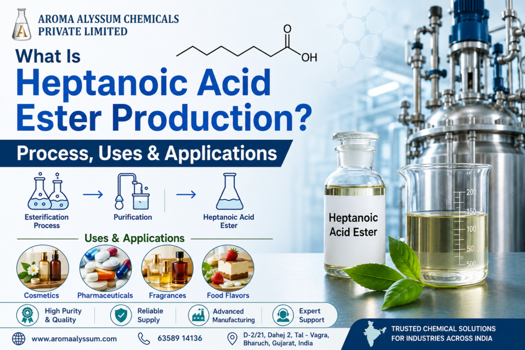 What Is Heptanoic Acid Ester Production? Process, Uses & Applications