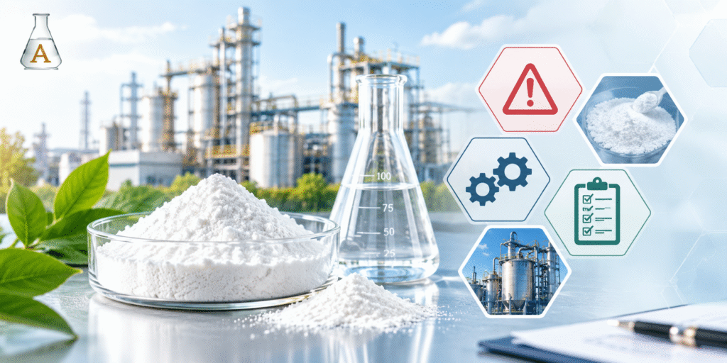 Common Challenges Faced in Calcium Undecylenate Manufacturing Industry